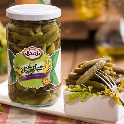 قیمت خرید کنسرو خیارشور 800 گرمی خوشمزه درجه یک مرغوب و معطر + شرایط استثنایی